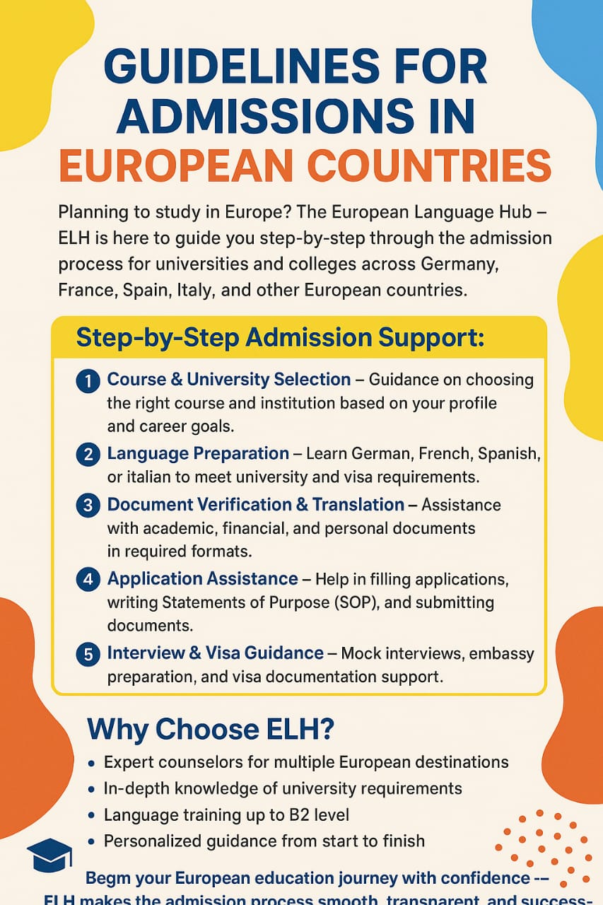 < a href="https://theeuropeanlanguagehub.com/service/#lines" style="color:red; background-color:white;">Guidelines for Addmission in Europe Services